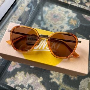 Sunski Bernina Desert Amber Polarized Sunglasses